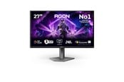 Skjerm - 26.5" AOC AG276UZD - 3840x2160 (4K) - 240Hz - QD-OLED - 65W USB-C - KVM switch - AG276UZD