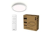 Lamper - Philips AIO taklampe med fjernkontroll (rund, hvit) - 24 W integrert LED-lampe med 3-trinns dimming, 2-pk - 929004689002