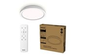 Lamper - Philips AIO taklampe med fjernkontroll (rund, hvit) - 24 W integrert LED-lampe med 3-trinns dimming - 929004689001