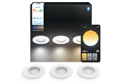 Smarthus - Philips Hue Adore Bathroom innfelt downlight 3-pakning - 929004611501