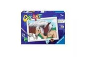 Kreative leker - Ravensburger CreArt Paint by Numbers - Mother and Foal - 200757