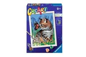 Kreative leker - Ravensburger CreArt Paint by Numbers - Best Friends - 289356