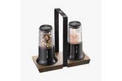 Kjøkkentilbehør - GEFU Salt og pepper sett X-PLOSION, sort - G34642