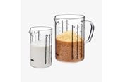 Kjøkkenredskaper - GEFU Målebegersett METI 0,5 + 1L glass - G89544