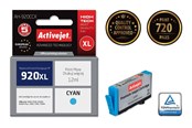 Printertilbehør blekk/toner - ActiveJet AH-920CCX - XL size - cyan - compatible - ink cartridge (alternative for: HP 920XL) - AH-920CCX