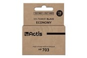 Printertilbehør blekk/toner - Actis KH-703BKR - black - compatible - ink cartridge (alternative for: HP 703 HP CD887AE) - KH-703BKR