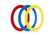 Utendørsleker - Eureka - Juggling Rings 3 pcs. - 52515792