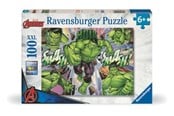 Puslespill - Ravensburger Jigsaw puzzle XXL Marvel Hulk 100 pcs. Gulv - 12004119
