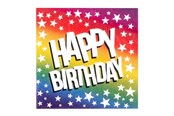 Leketøy - Boland - Paper Napkins Happy Birthday 20 pcs. - 30303