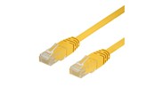Nettverkskabel - Deltaco LAN CAT 6 - UTP - Gul - 0.7m - TP-607GL
