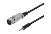 Lydkabel - Deltaco XLR-2000 - audio cable - 1.5 m - XLR-2000