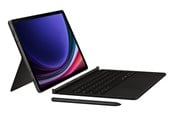 Tastatur - Samsung Galaxy Tab S10 FE / Tab S9 FE / Tab S9 - Book Cover Keyboard - Black (English) - Tastatur & Foliosett - Svart - EF-DX725UBEGWW