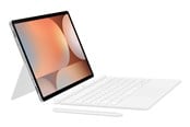 Tastatur - Samsung Galaxy Tab S10+ / Tab S9 FE+ / Tab S9+ - Book Cover Keyboard - White (English) - Tastatur & Foliosett - Hvit - EF-DX825UWEGWW