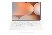 Tastatur - Samsung Galaxy Tab S10 Ultra / Tab S9 Ultra - Book Cover Keyboard - White (English) - Tastatur & Foliosett - Hvit - EF-DX925UWEGWW