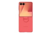 Mobil - Deksel og etui - Samsung Galaxy Z Flip7 - Ring Case (Silicone) - Red - EF-PF766TREGWW