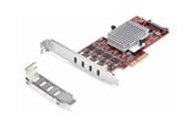 Kontroller - StarTech.com 4-Port USB Type-C PCIe Card USB-C 10Gb 4x Controllers TAA - USB adapter - PCIe 3.0 x4 - USB-C 3.2 Gen 2 x 4 - TAA Compliant - P10Q4C-USB-CARD