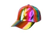 Kostymer - Boland - Pet Holo Rainbow Adjustable cap - 04299