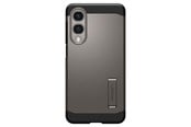 Mobil - Deksel og etui - Spigen Tough Armor MagSafe - gunmetal - Samsung Galaxy S25 Edge - ACS09423
