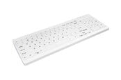 Tastatur - Cherry Active Key AK-C7012 - keyboard - Tastatur - Tysk - Hvit - AK-C7012F-UVS-W/GE