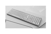 Tastatur - Cherry DW 9100 SLIM - Tastatur & Mussett - Engelsk (Storbritannia) - Hvit - JD-9100GB-1