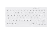 Tastatur - Cherry AK-C4112 - keyboard - medical com - Tastatur - Tysk - Hvit - AK-C4112F-U1-W/GE