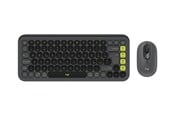 Tastatur - Logitech POP Icon Combo - Tastatur & Mussett - Italiensk - Grå - 920-013115