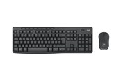 Tastatur - Logitech MK370 Combo for Business - keyboard and mouse set - QWERTY - Portuguese - graphite Input Device - Tastatur & Mussett - Portugisisk - Svart - 920-012070