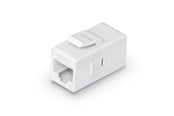 Nettverkskabel - Ubiquiti UniFi Cat6 Keystone Coupler (12-Pack) - Hvit - UACC-KEYSTONE-COUPLER-C6