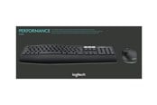 Tastatur - Logitech MK850 Performance - keyboard and mouse set - QWERTY - Italian Input Device - Tastatur & Mussett - Italiensk - Svart - 920-008227