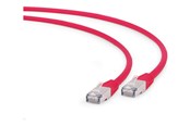 Nettverkskabel - Gembird Cablexpert patch cable - 25 cm - red - Rød - 0.25m - PP6A-LSZHCU-R-0.25M