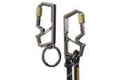 Mobil - Andre tilbehør - Spigen Carabiner With Key Ring 2nd Gen 1 Pack - gunmetal - AHP08894