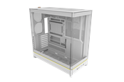 Kabinett - Montech HS02 - Kabinett - Miditower - Hvit - HS02 (W)