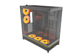 Kabinett - Montech HS02 PRO - Kabinett - Miditower - Svart - HS02 PRO (B)