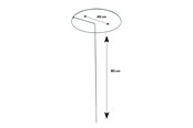 Hageredskaper - Home>it Plant support Ø40 x H80 cm - 92146