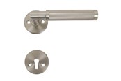 Beslag & Hengsler  - Home>it knurled door handle Ø19 mm - 13253
