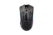 Mus - REDRAGON M808 Storm Lightweight RGB Wireless Gaming Mouse - Gaming mus - Optisk - 7 - Svart med RGB-lys - M808-KS