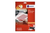 Papir, Fotopapir & Etiketter - Avery Name Badges Printable inserts - name badge cards - 160 card(s) - 60 x 90 mm - 190 g/m² - L4728-20