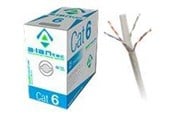Nettverkskabel - A-LAN Technologie ALANTEC bulk cable - 305 m - light grey - Grå - 305m - KIU6LSOH305
