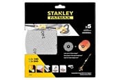 Verktøy - Stanley Abrasive Sheets Kit -5 Pcs - STA39297-XJ