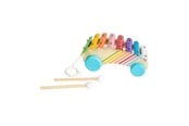 Babyleker - Bigjigs Wooden Pull Along Xylophone - 37068