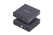 Repeater, forsterkere, bridges og transceivere - StarTech.com HDMI KVM Extender Over IP Network 4K 60Hz Driverless HDMI and USB Over Ethernet/CAT6 AVoIP Transmitter and Receiver Kit Includes Mounting Kits - IH2006-KVM-EXTENDER