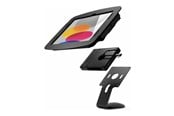 Veggmontering, AV-braketter & AV-møbler - Compulocks iPad 10th-11th (A16) Gen Space Enclosure Core Counter Stand or Wall Mount Plus Hub Black - Max - recommended for - 111B209IPDSBH01