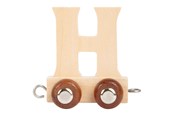 Treleker - Small Foot - Wooden Letter Train - H - 12 pieces - 7467-display12