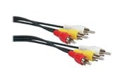 Skjermkabel - Schwaiger video / audio cable - composite video / audio - 1.5 m - CIK5015 533