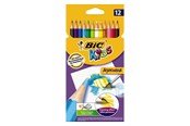 Skrive- & Tegneverktøy - BIC Kids Aquacouleur 12 pcs. - 8575615