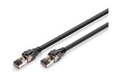 Nettverkskabel - DIGITUS CAT 8.1 S-FTP Patch Cord - 5m - Svart - 5m - DK-1843-050
