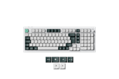 Tastatur - Keychron Q5 HE 96% Knob Wireless Tri-Mode QMK - Gateron 2.0 Magnetic Switch - Shell White - Gamingtastatur - Nordisk - Hvit - Q5H-P1-BO