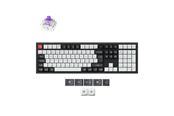 Tastatur - Keychron Q6 HE 100% Knob Trådløs Tri-Mode QMK - Gateron 2.0 Magnetiske brytere - Kullsvart - Gamingtastatur - Nordisk - Svart - Q6H-M1-BO