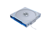 Kabinettvifte - Lian Li UNI FAN TL Wireless Reverse - Kabinettvifte - 140mm - Hvit med RGB-lys - 31 dBA - G99.14RTL1W1W.00