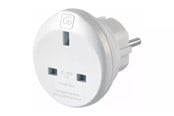 Mobil - Adaptere og ladere - Go Travel UK-EU Adaptor Twin - 5016326102736